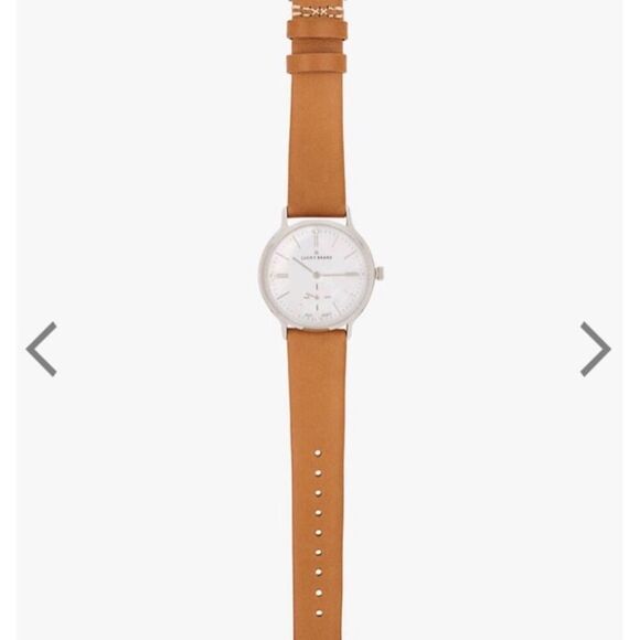 Lucky Brand Ventana Leather Mother of Pearl watch New with tags  LW00156 - Picture 8 of 8